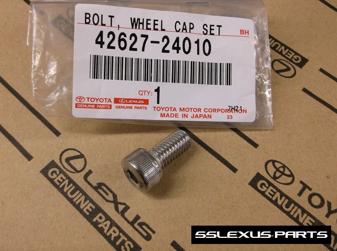 Lexus SC430 (2002-2010) OEM Genuine Center Wheel Hub Cap Cover HEX BOLT (x1)