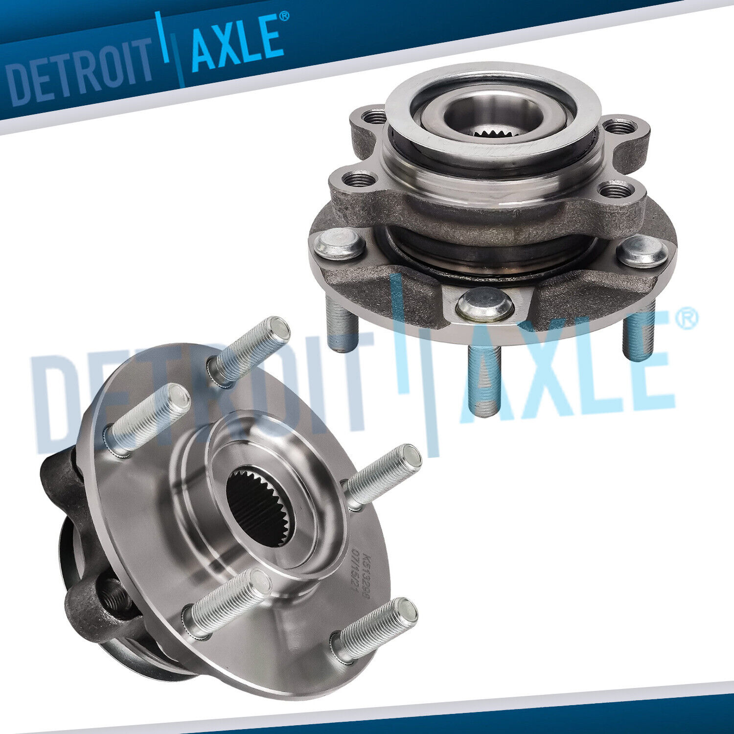 Front Wheel Bearing and Hubs Assembly for 2007 - 2012 Nissan Sentra Rogue Select
