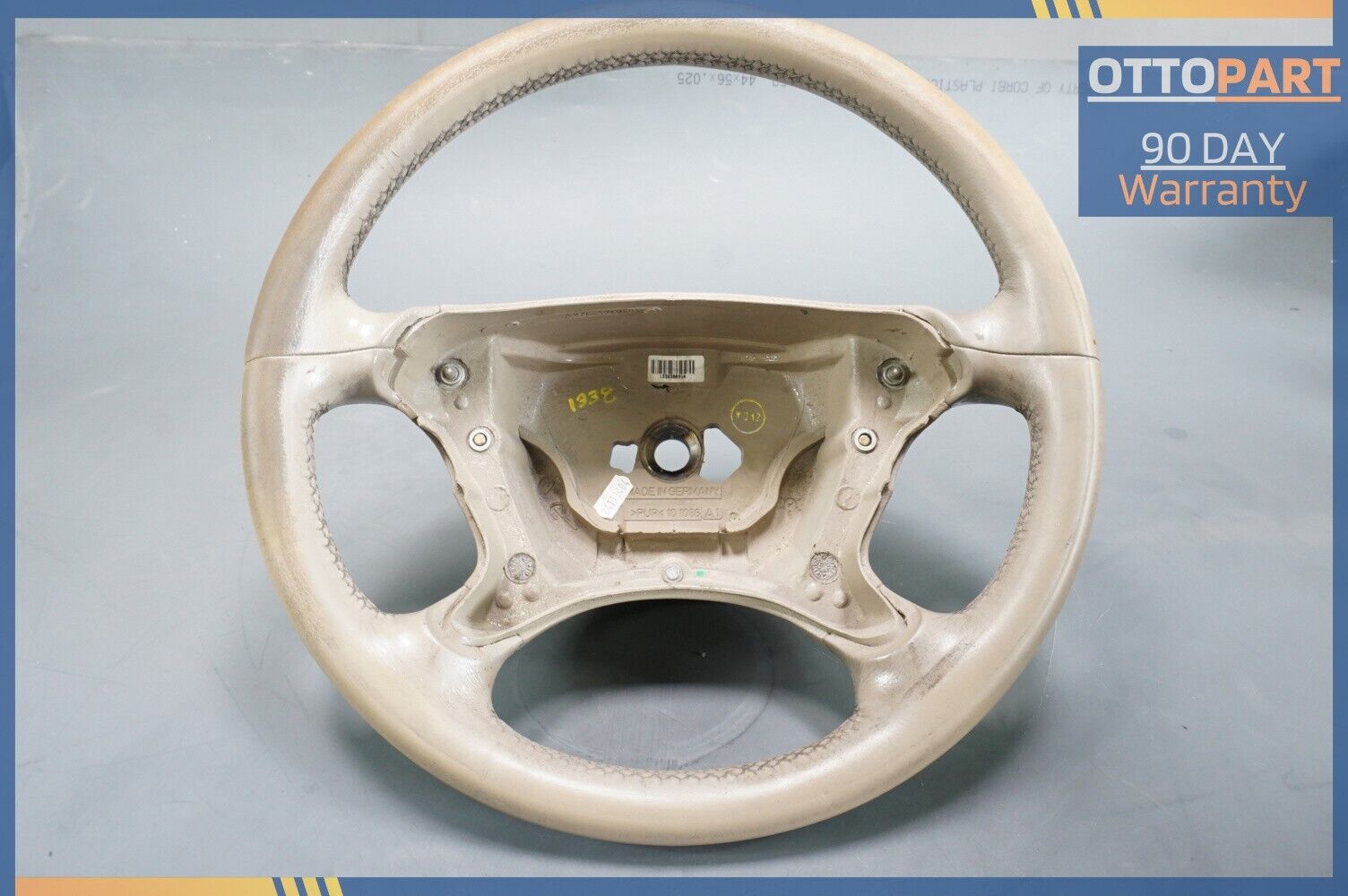 2003-2009 Mercedes W209 CLK320 SL500 Steering Wheel Driver 4 Spoke Leather OEM