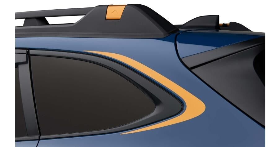 2022- 2024 Subaru Outback Wilderness Graphics - Side Rear Window Anodized Copper