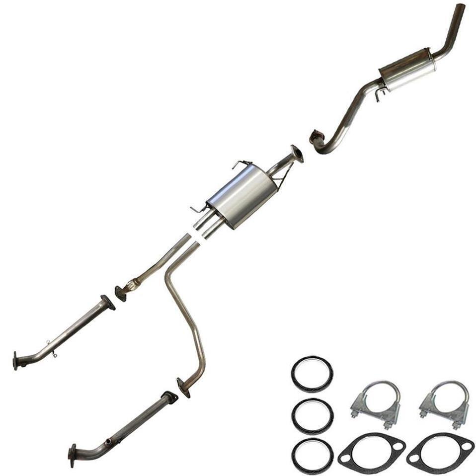 CatBack Exhaust System compatible with : 96-2000 QX4 Pathfinder