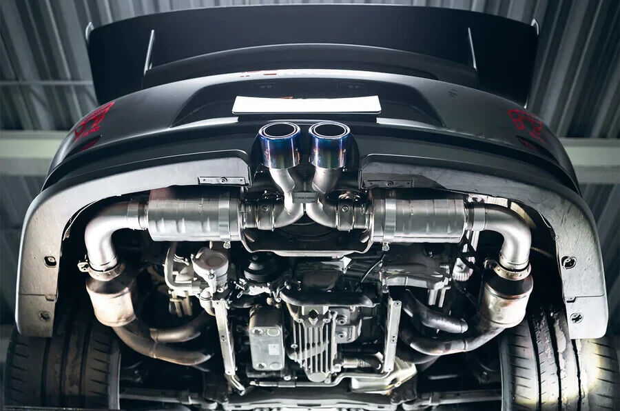 PORSCHE 911 GT3 / RS (991/991.2) iPE Exhaust Valvetronic Muffler Titanium