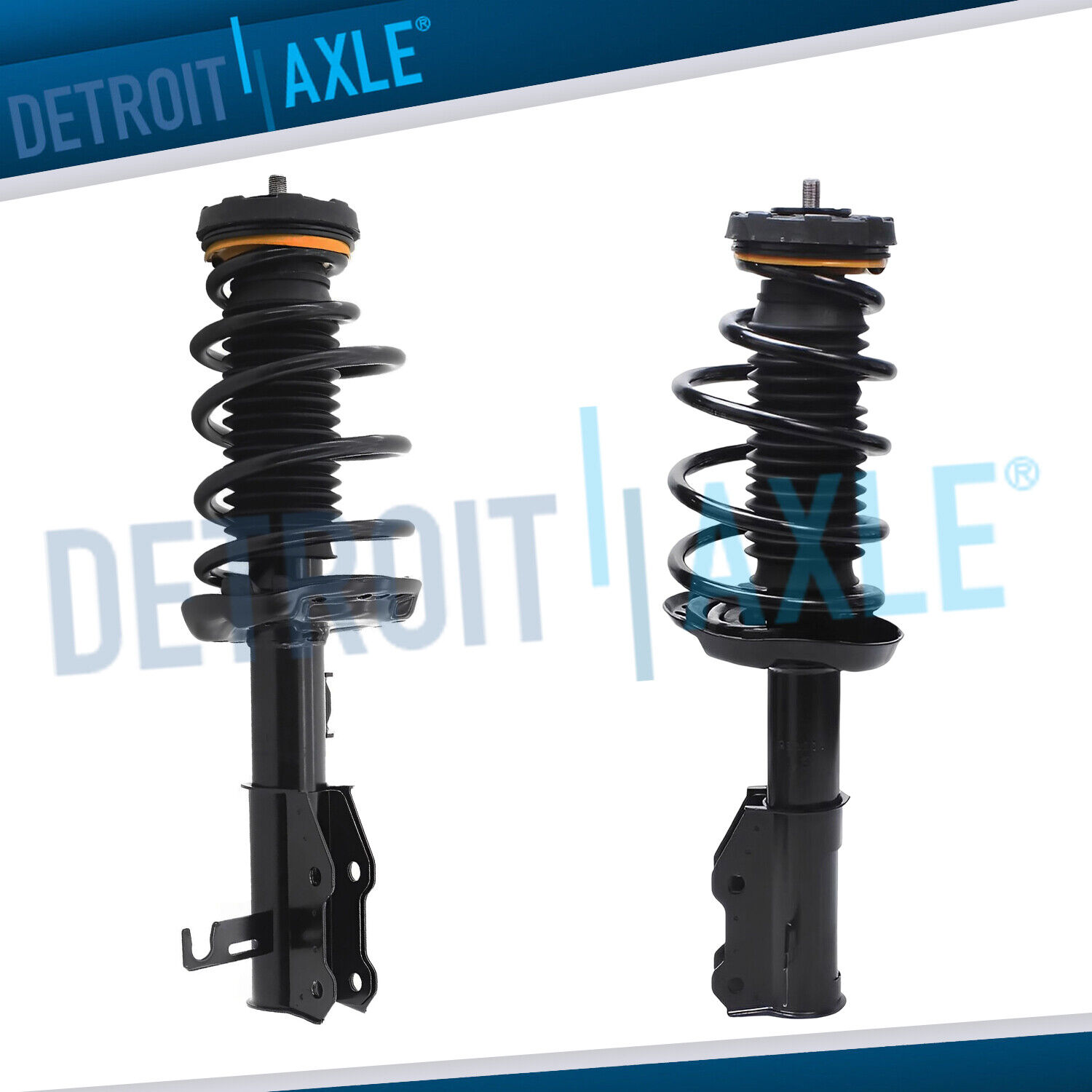 Pair FWD Front Struts w/Coil Spring Assembly for 2011 - 2016 Buick LaCrosse 2.4L