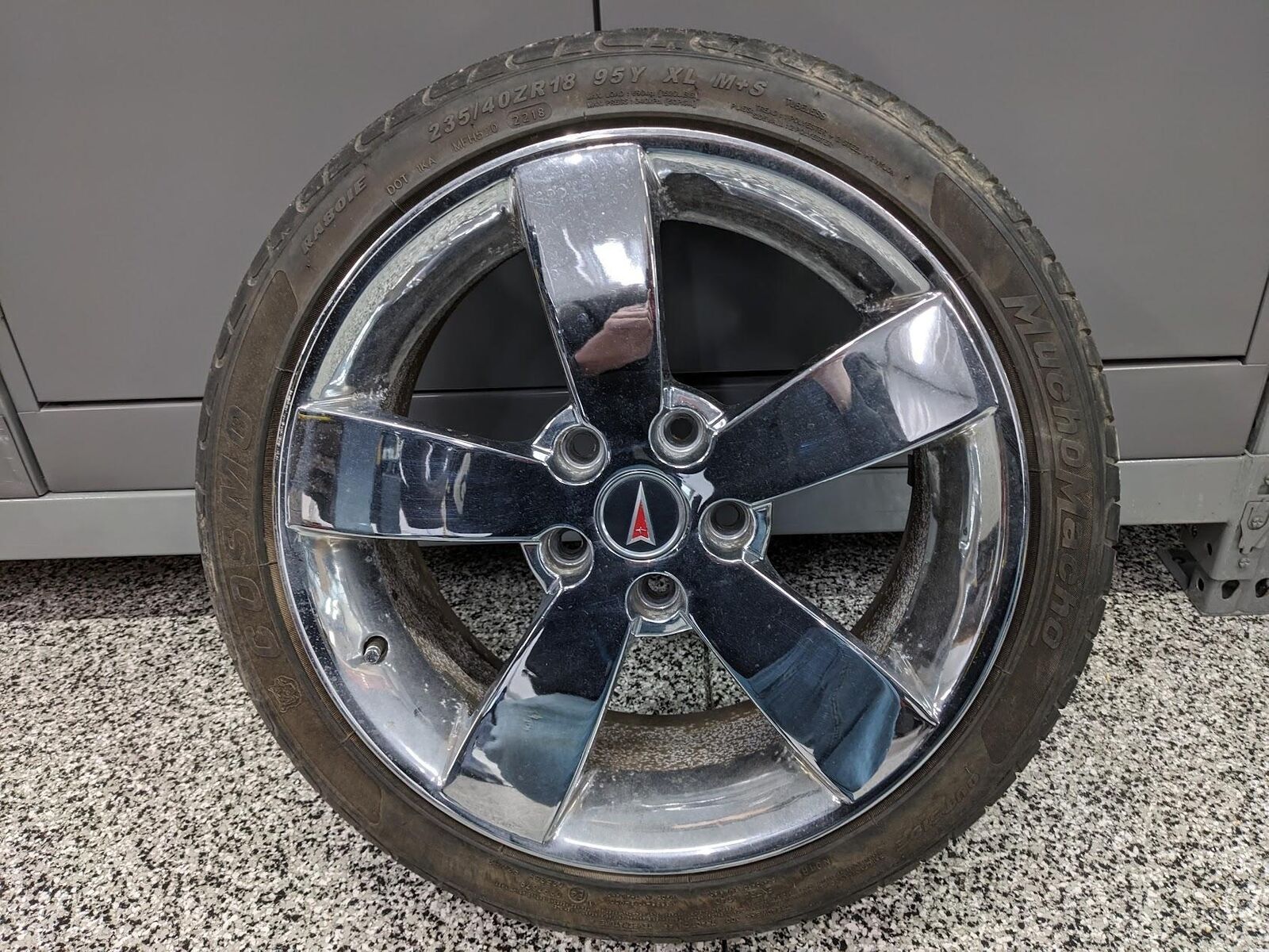 2004-2006 Pontiac GTO Wheel Rim 18X8 OEM Chrome RARE SEE PICS #2