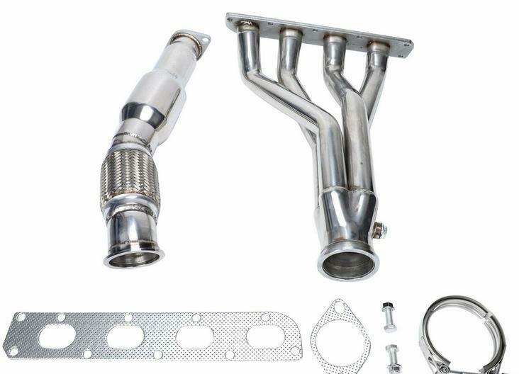 FOR 05-07 CHEVY COBALT SS/ION STAINLESS RACING HEADER MANIFOLD+DOWNPIPE EXHAUST
