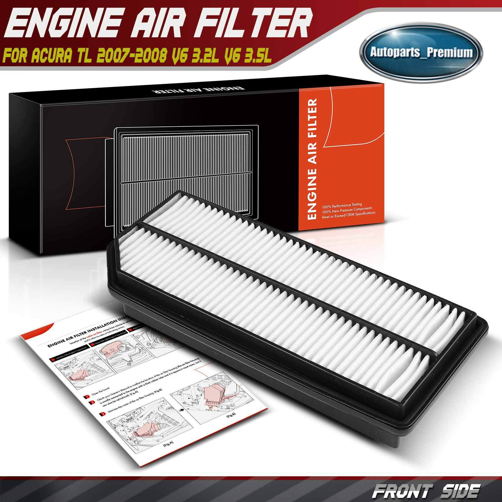 Engine Air Filter for Acura TL 2007-2008 V6 3.2L V6 3.5L Irregular 17220RDAA10