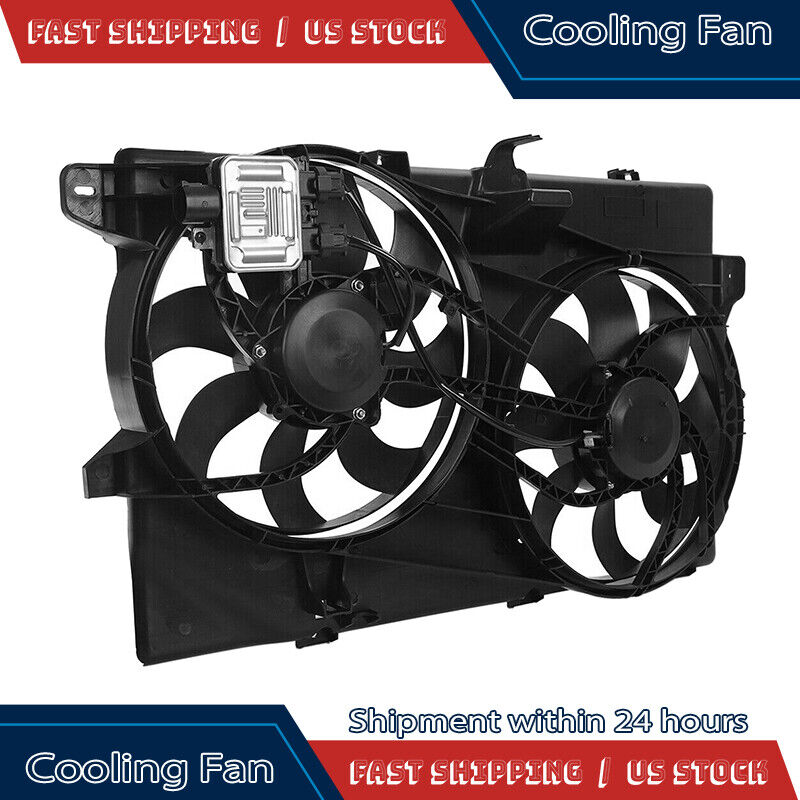 For 2007-2015 Ford Edge / Lincoln MKX Radiator Condenser Cooling Fan 7T4Z8C607A