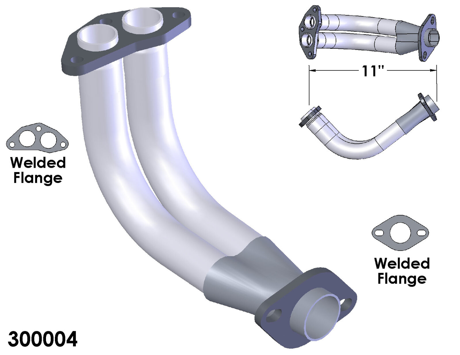 Exhaust and Tail Pipes for 1989-1992 Suzuki Swift