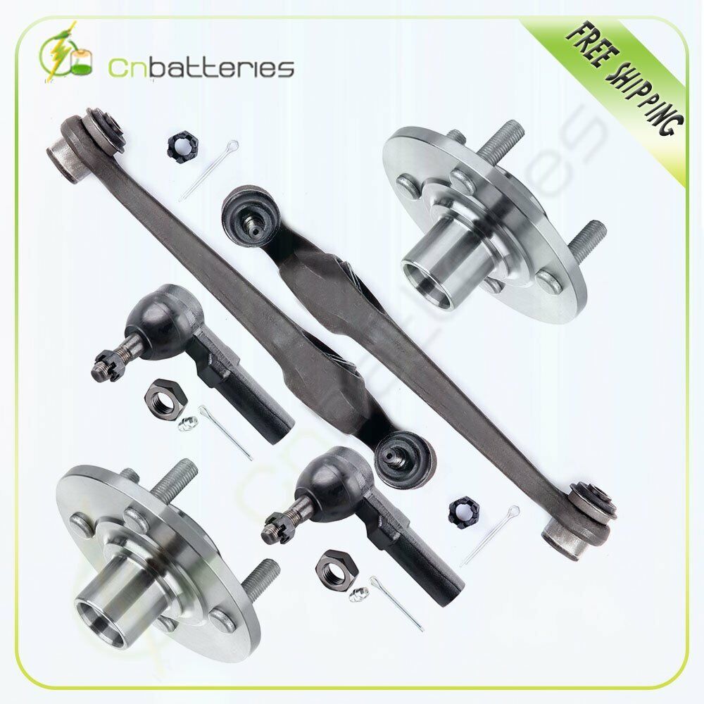 Front Wheel Bearing Hub Control Arm Outer Tie Rod For Saturn SC1 SC2 SL SL1 SL2