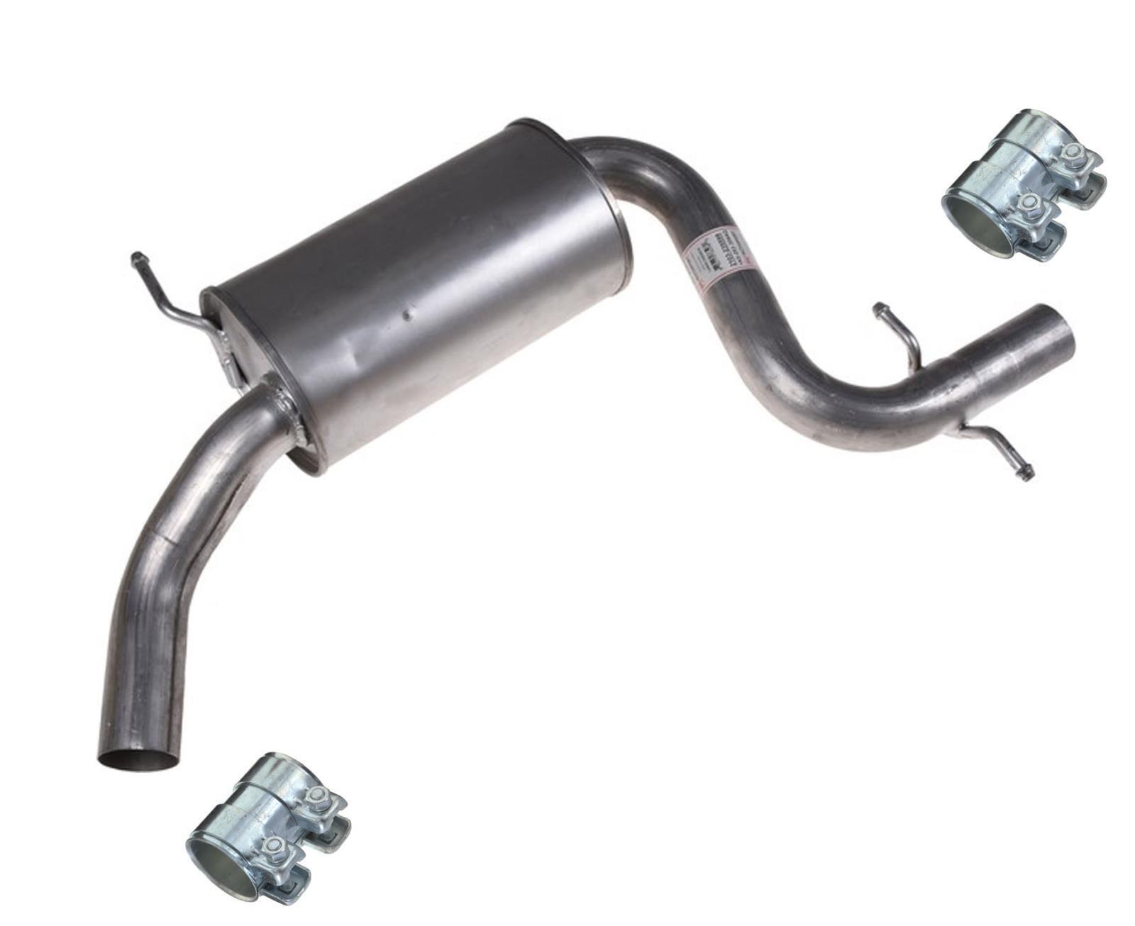 Middle Muffler Exhaust For 2006-2008 Audi A3 2.0L W/O Sport Package