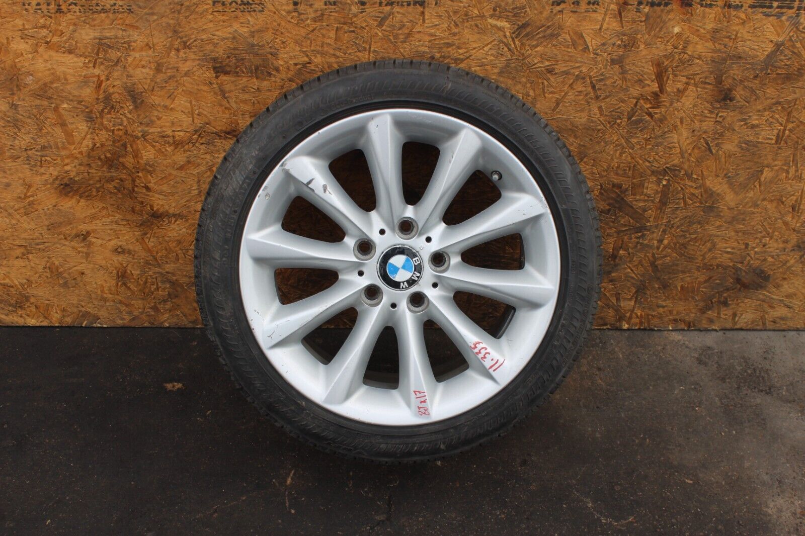 8x17 Wheel Rim Tire 10 Spoke BMW E92 E93 E90 OEM 335i 328i 2007-13
