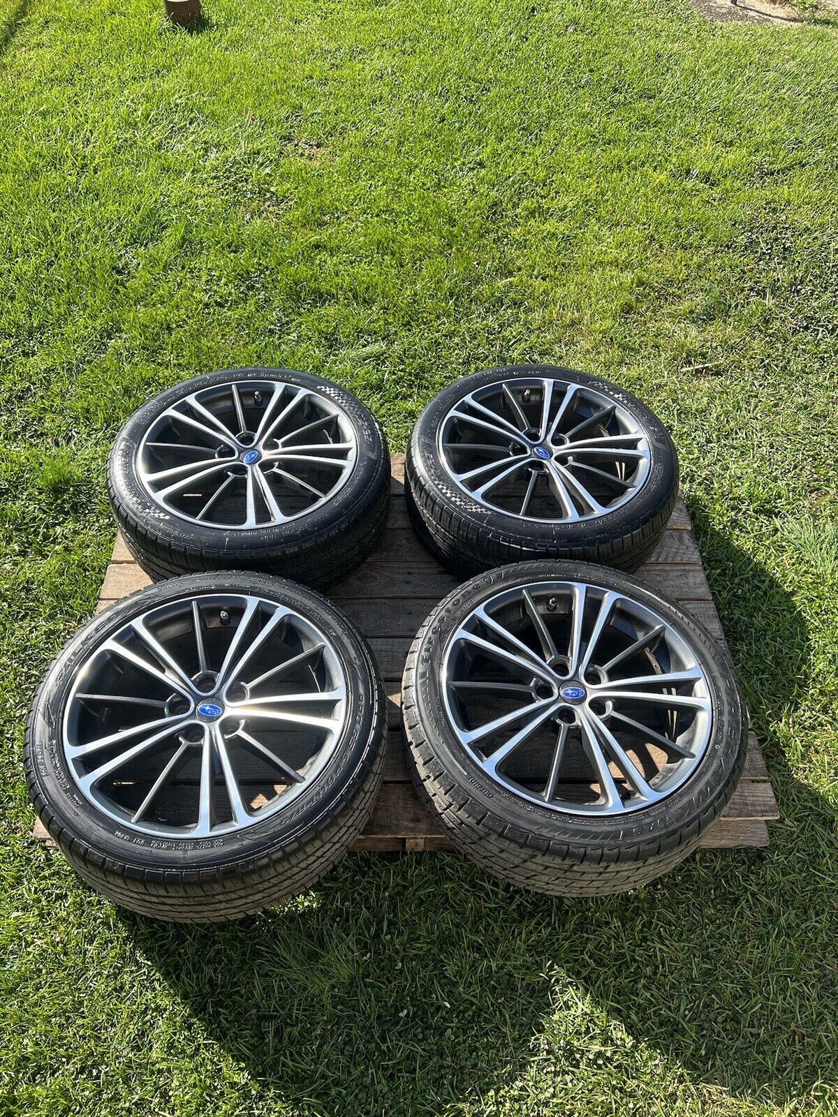 4 Subaru BRZ Oem wheels rims tires 17 Toyota 86/Scion Frs