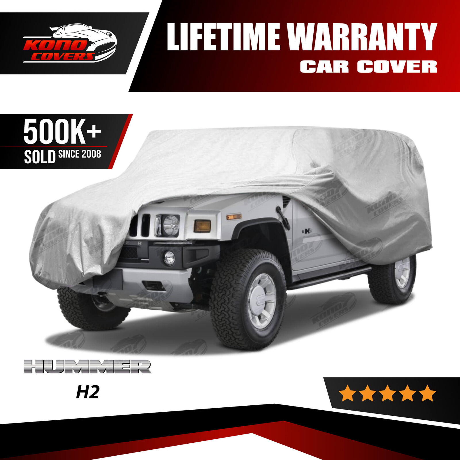 Hummer H2 Sport Utility 4 Layer Car Cover 2003 2004 2005 2006 2007 2008 2009