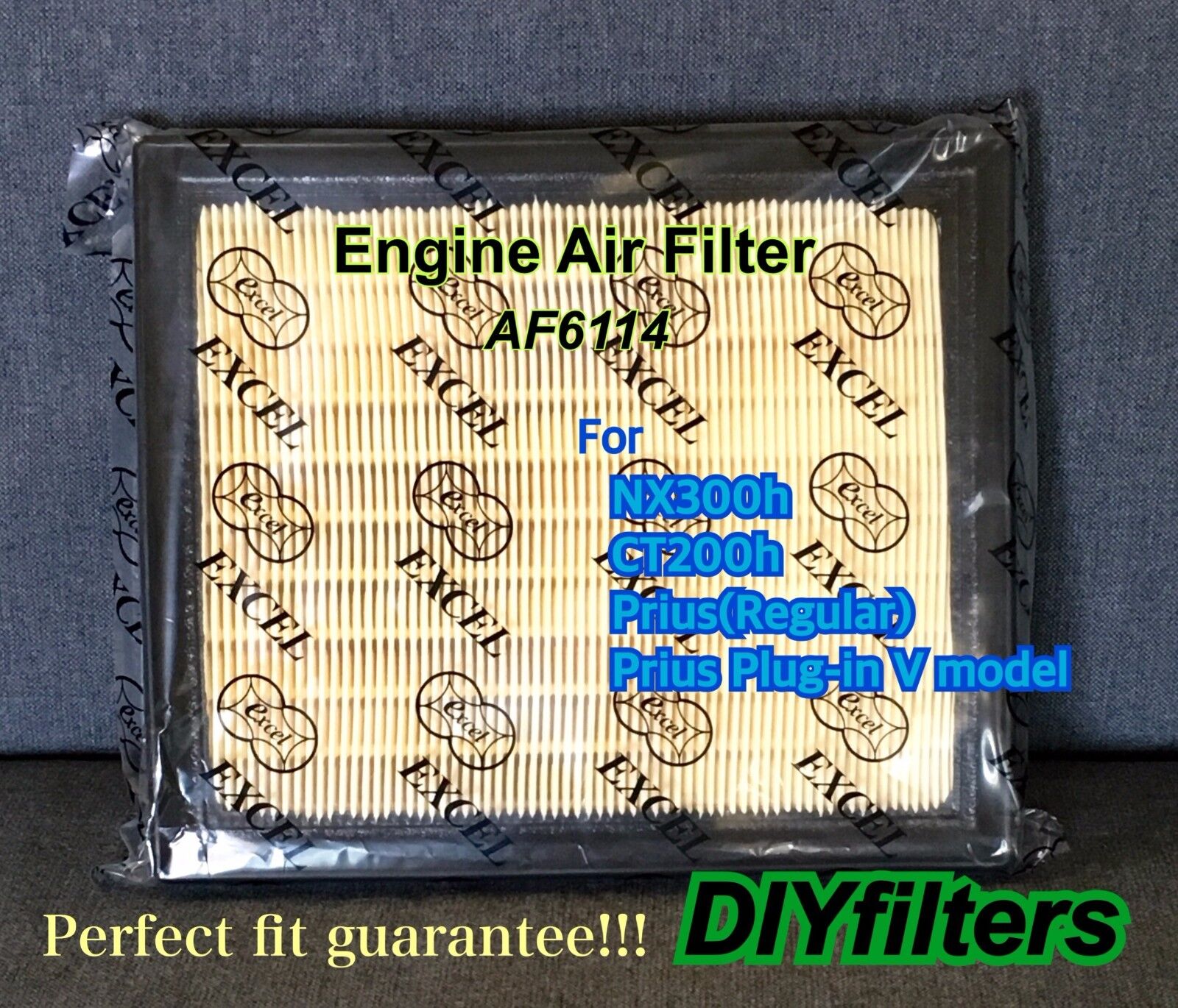Engine Air Filter For 10-15 PRIUS; Plug-In; V & CT200h 10-17 NX300H US Seller