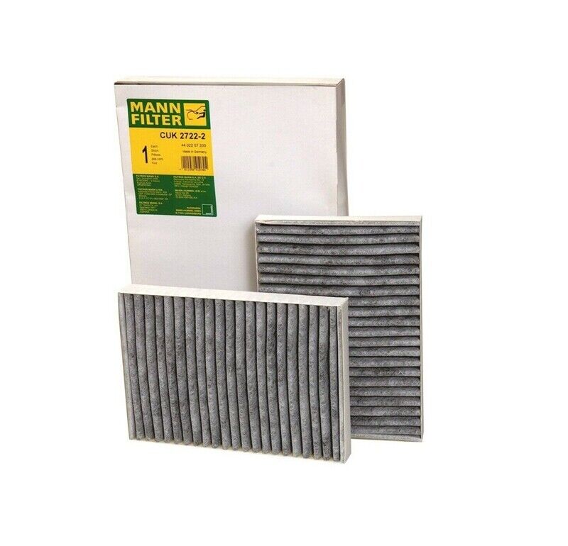 For Mercedes C216 W221 V221 CL550 CL600 Cabin Air Filter Charcoal Mann CUK2722-2