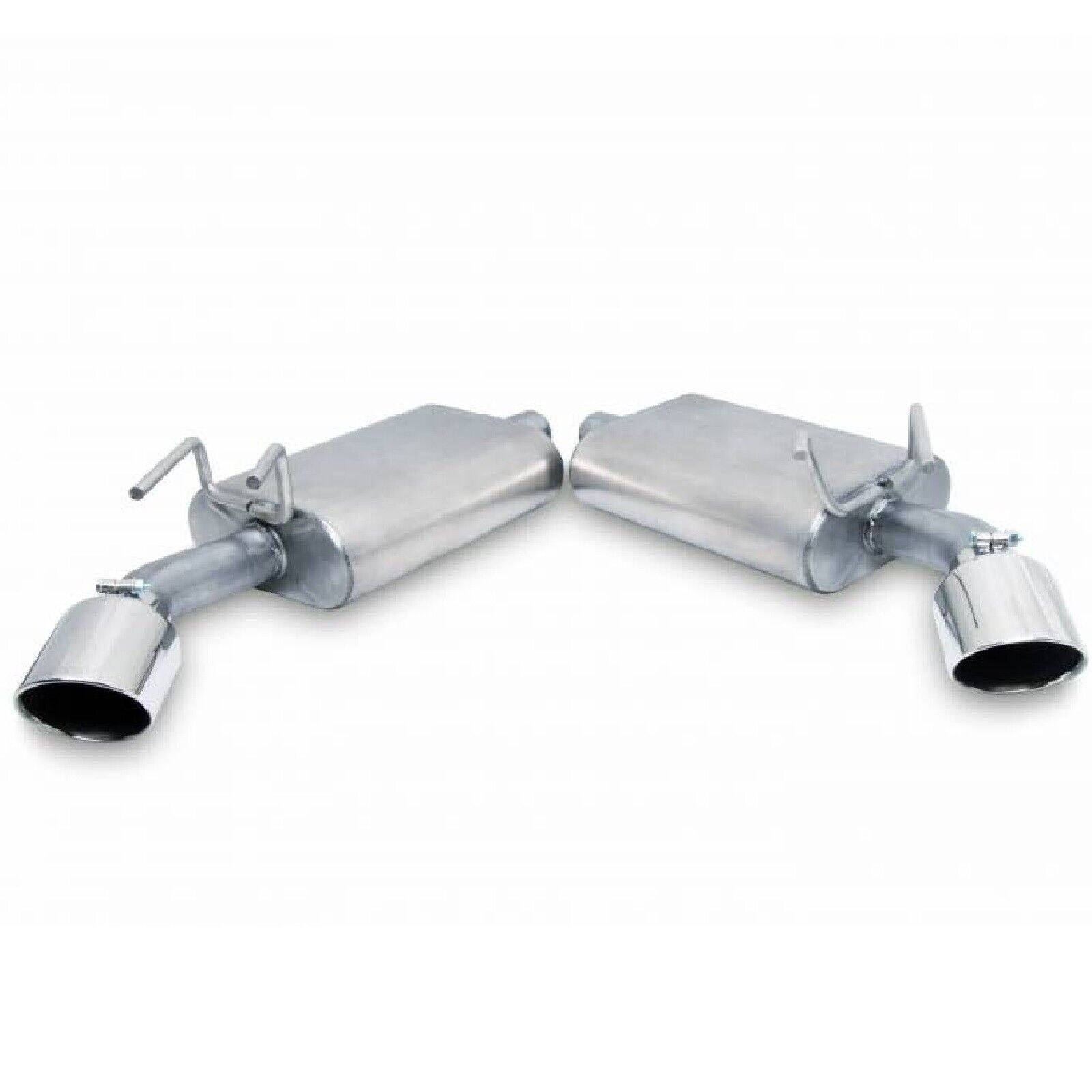 Gibson 320001 Aluminized Axle Back Dual Exhaust System for 10-15 Camaro 3.6L