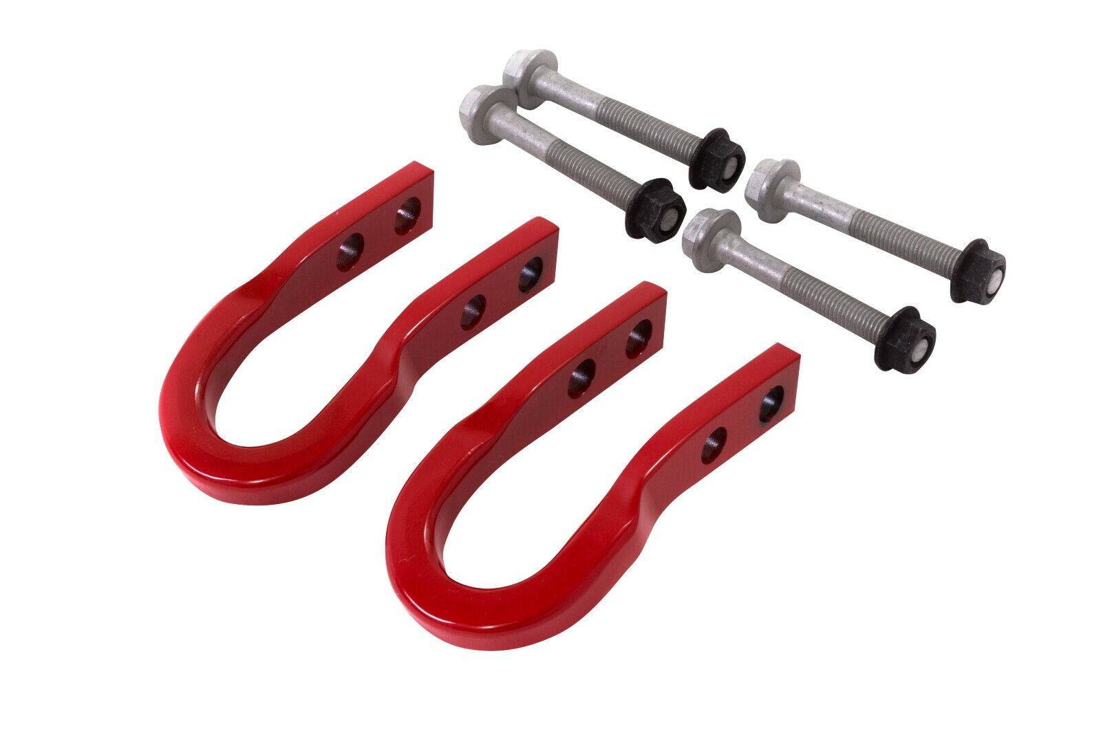 2017-2020 Chevrolet Colorado Front Recovery Hooks in Torch Red GM OEM 84052991