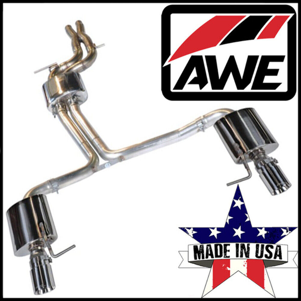 AWE Touring Edition Cat-Back Exhaust System fits 2012-2015 Audi A7 3.0L V6 AWD