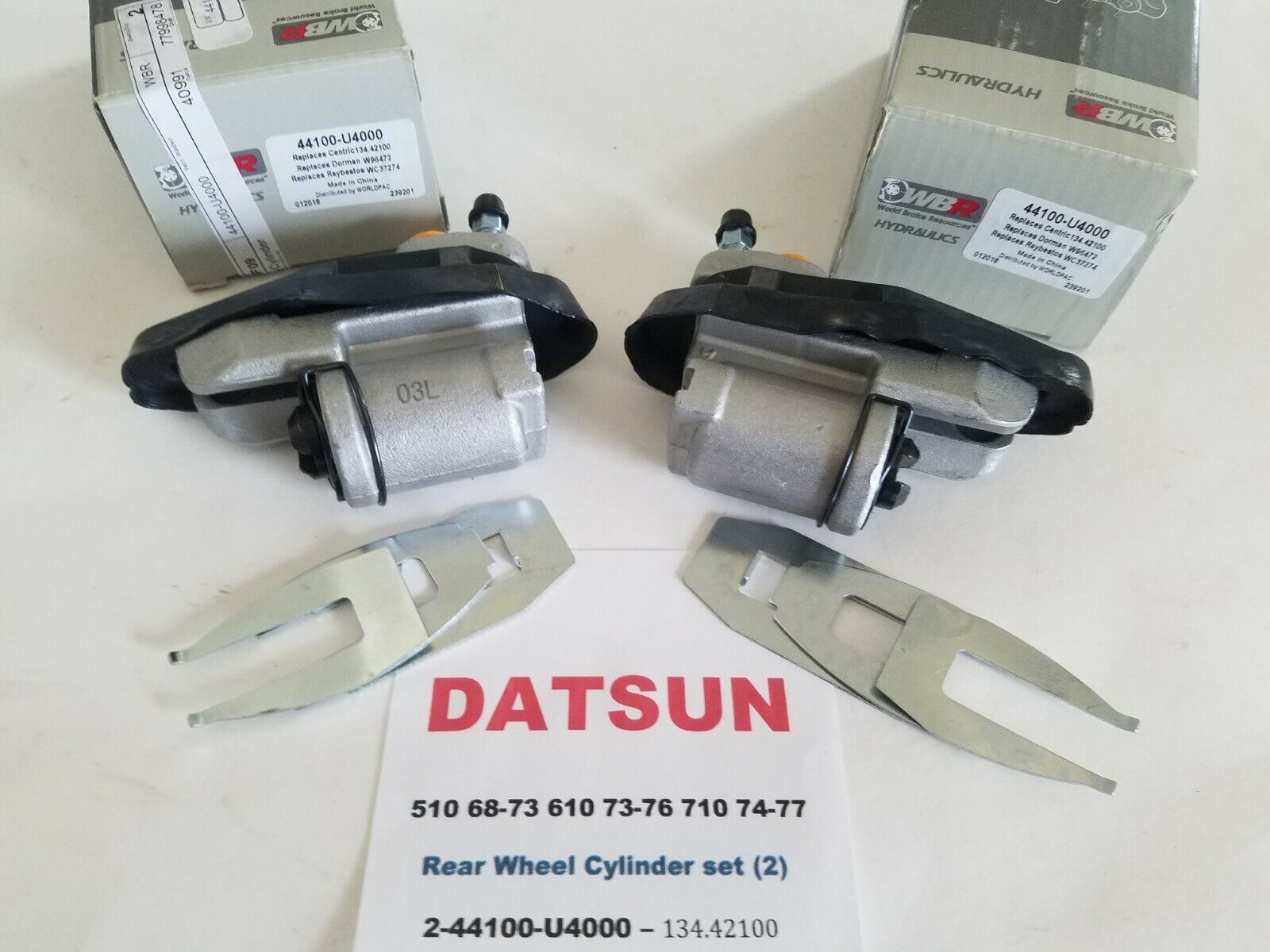 Wheel Cylinder set of (2) fits Datsun 510 68-73 - 610 73-76 - 710 74-77 - U4000