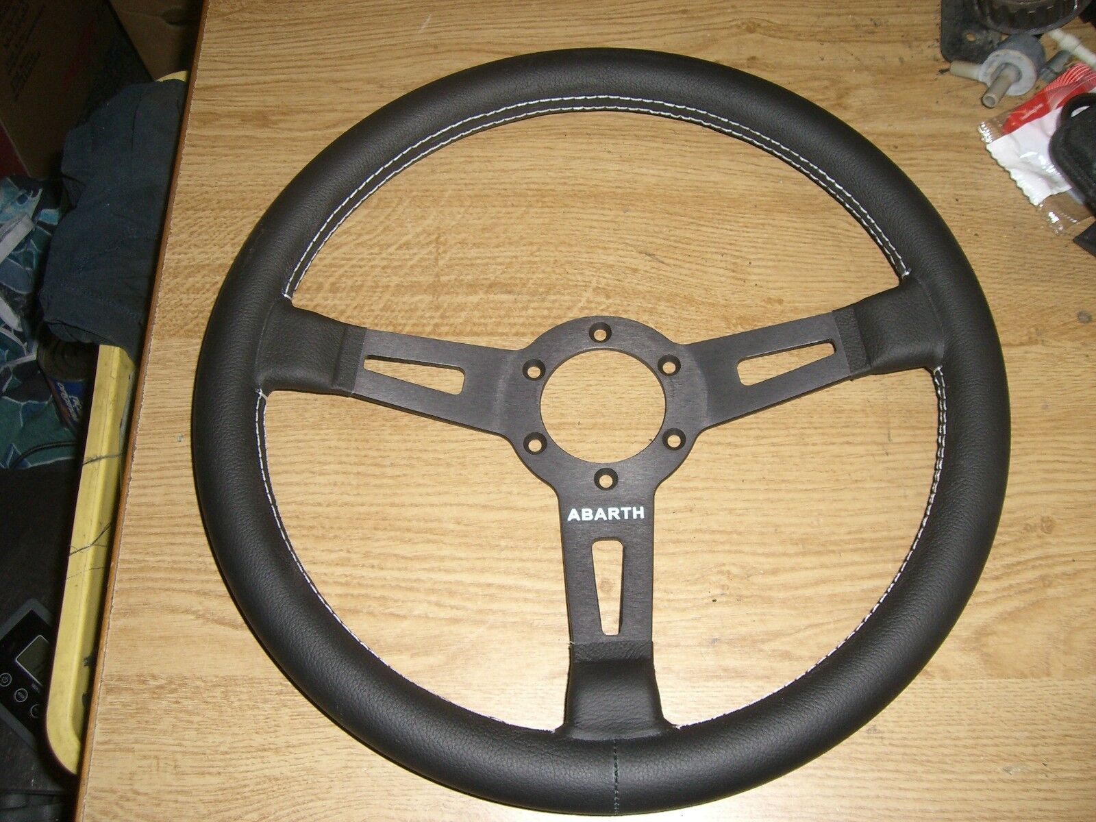 Steering wheel sports steering wheel steering wheel Lancia Delta integral Abarth 350 mm 