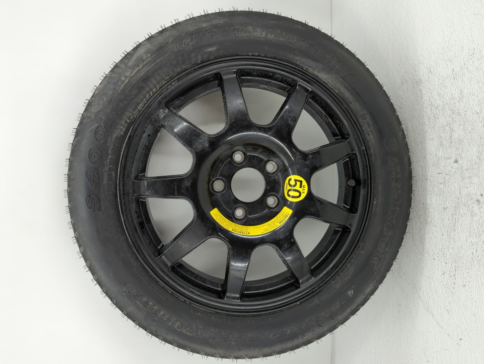 2009-2014 Hyundai Genesis Spare Donut Tire Wheel Rim Oem FRX2J