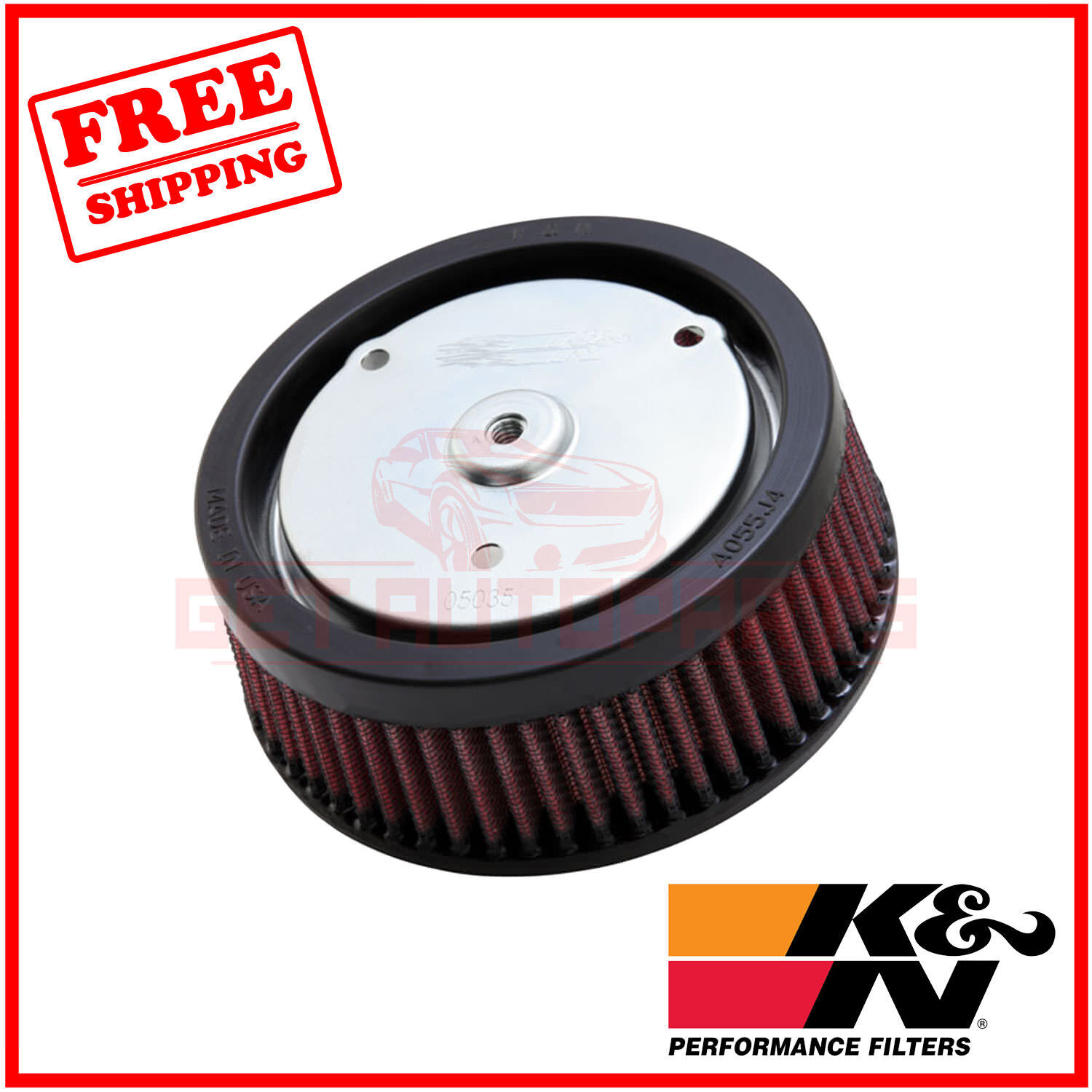 K&N Replacement Air Filter for Harley Davidson FLHTI Electra Glide 2004-2006