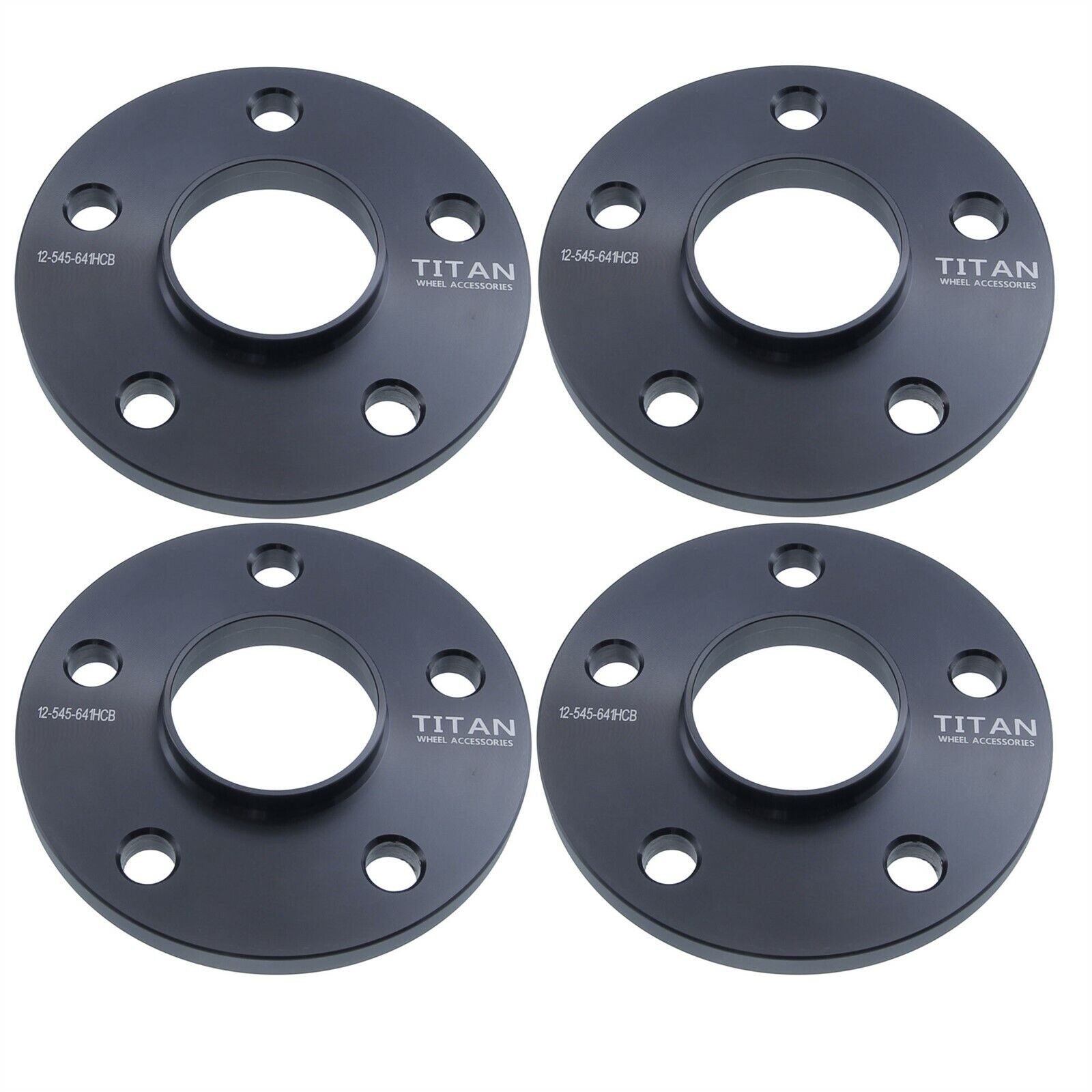(4) 12mm 5x114.3 Hubcentric Wheel Spacers | Fits Acura TSX RL TL Integra