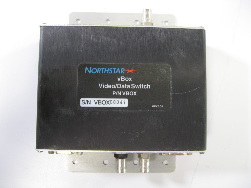 Northstar VBOX Video Data Switch f/ Northstar 1202 display TESTED WORKING