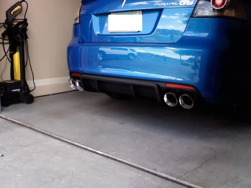 2 STAINLESS STEEL DUAL EXHAUST TIPS 4.0 2.5 PONTIAC G8 GT GXP SS PAIR 2.5