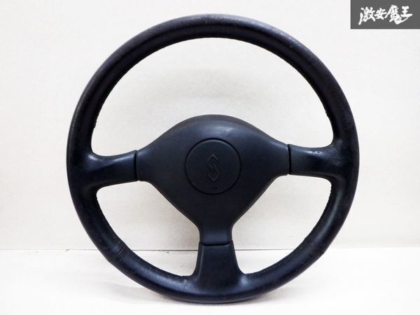 JDM NISSAN Genuine OEM ECR33 Skyline RB25DET Steering Wheel Used