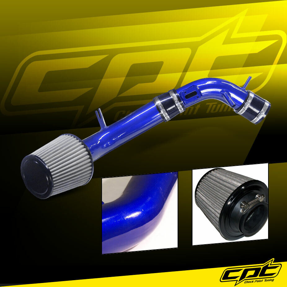 For 10-12 Ford Fusion 2.5L 4cyl Blue Cold Air Intake + Red Filter Cover