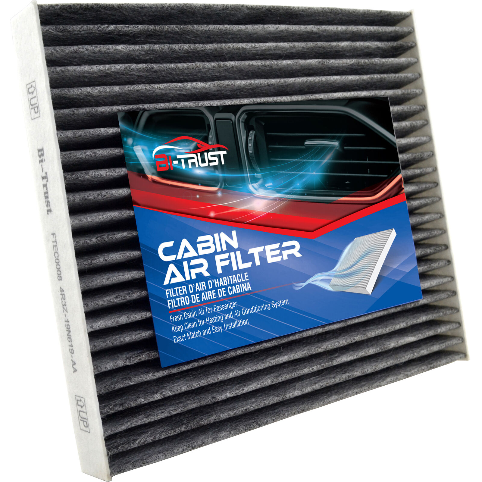 Cabin Air Filter for 2011-2014 Ford Mustang V6 3.7 05-10 Mustang V6 4.0 V8 4.6
