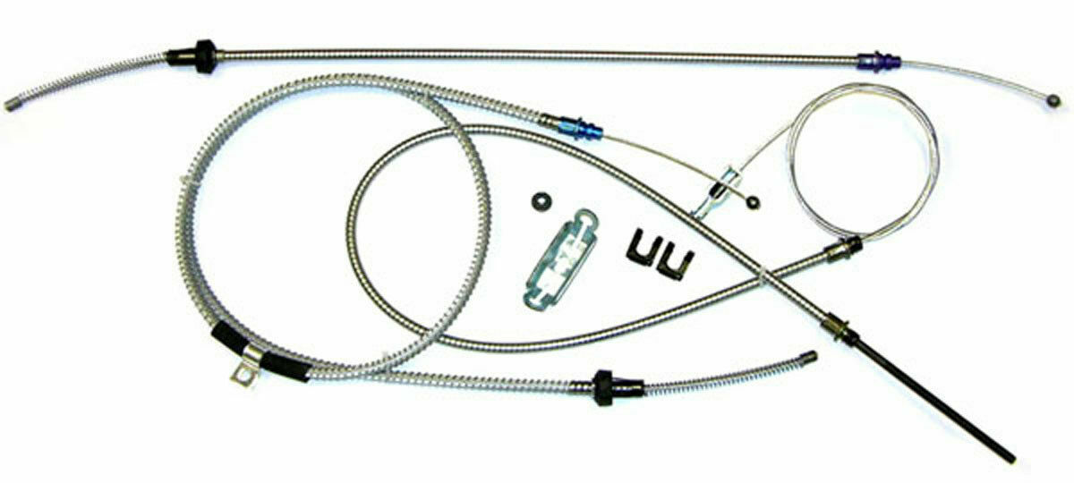 66-70 Charger Gtx Mopar B-Body Emergency Parking Brake Cable Set Kit Oe Bsb6610