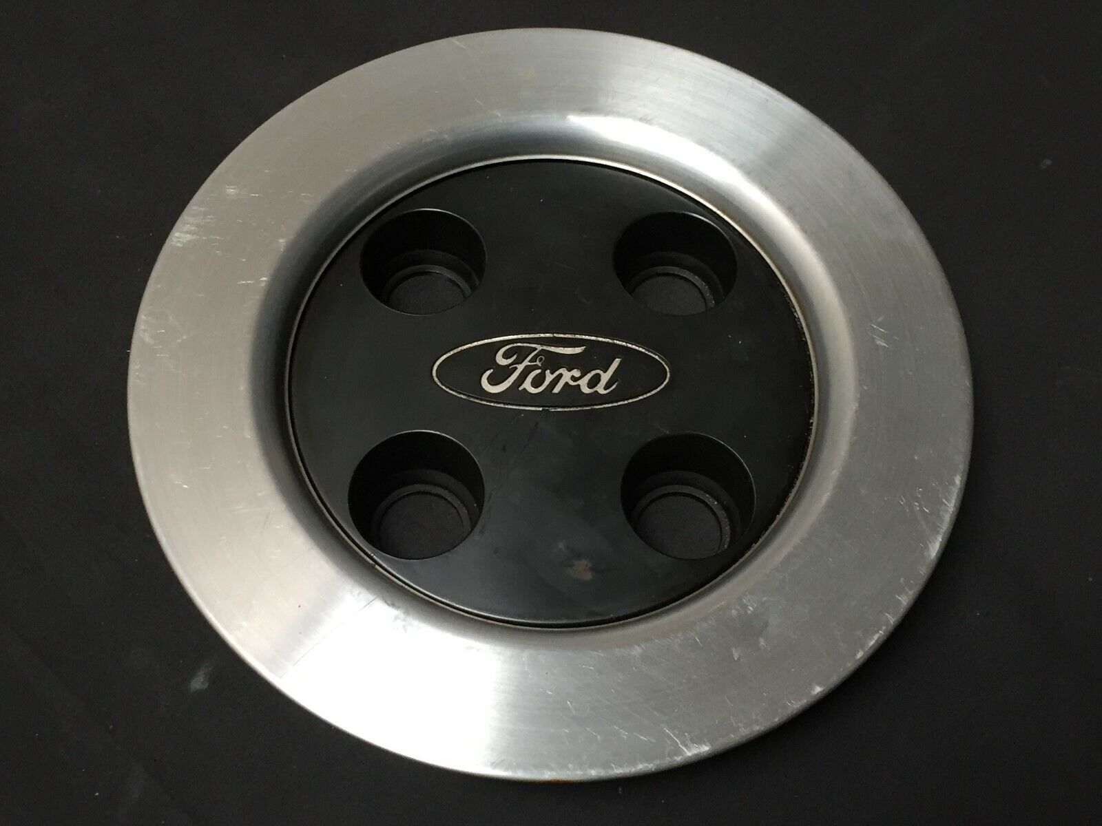 Ford Escort Tempo OEM Wheel Center Cap Machined & Gray E8EC-1A097-CA 1988-1994