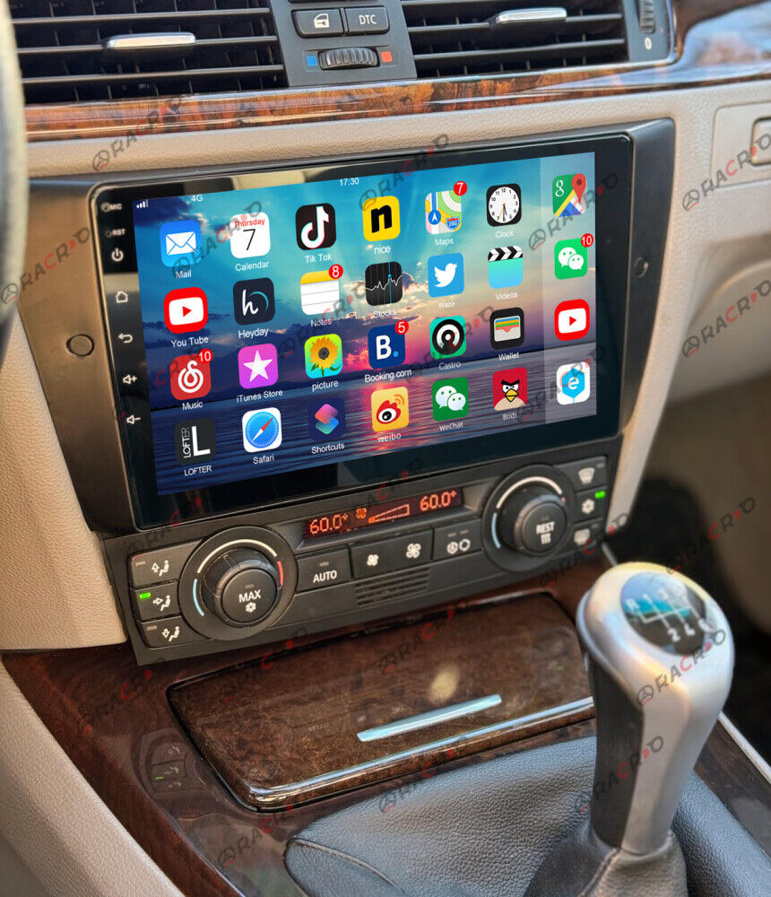 1+32GB Android 13 Car Stereo GPS Navi Wifi RDS Radio for BMW 3 E90 M3 328i 335i