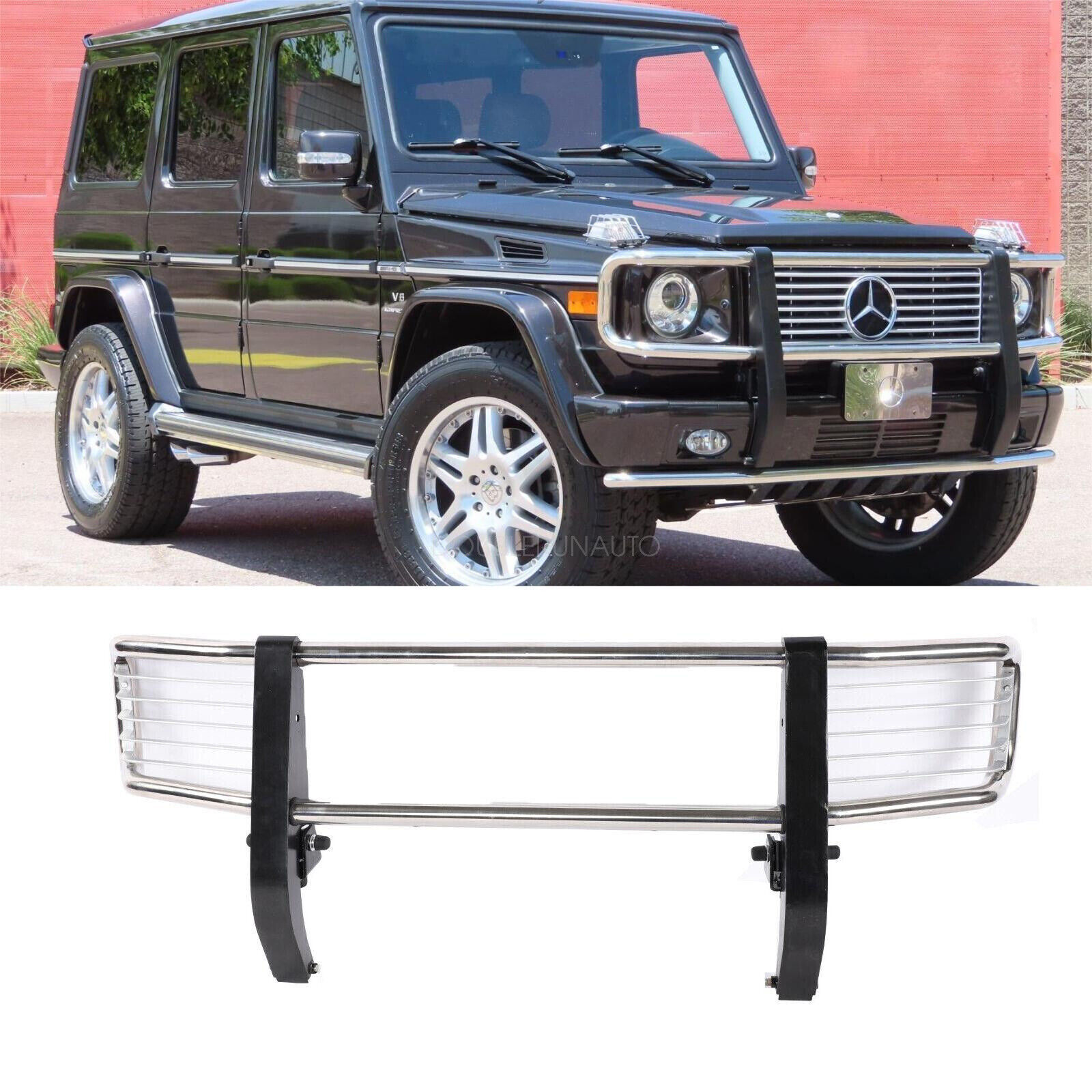 Front Bumper Cover Kit Brush Guard For Mercedes W463 G Class G500 G55 AMG