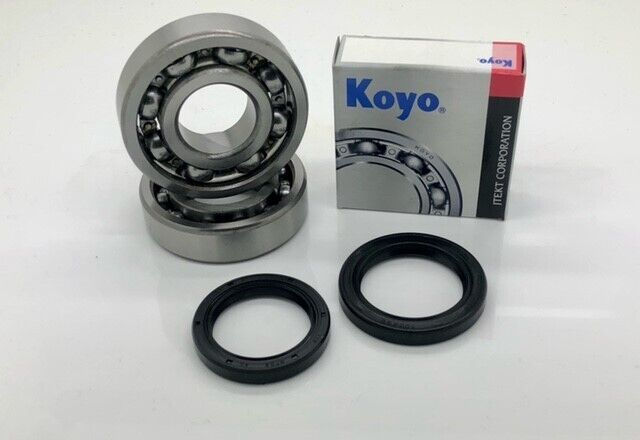 Koyo Suzuki GP100 GP125 Engine Crank Crankshaft Main Bearings & Seals