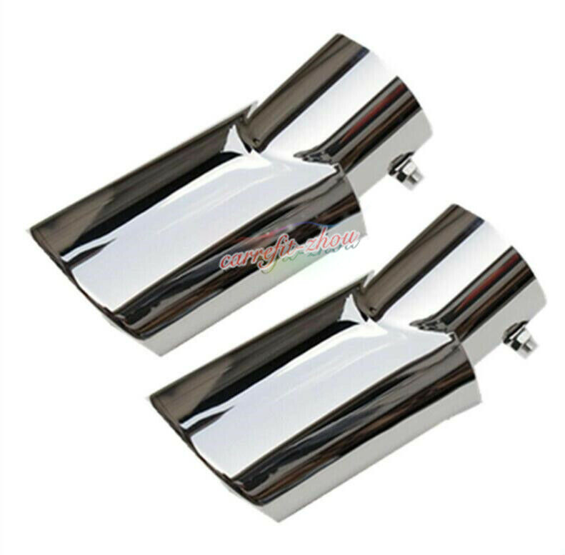 Stainless Rear Exhaust Muffler Tip Finisher 2PCS For Lexus NX 250 350 350h 2022+