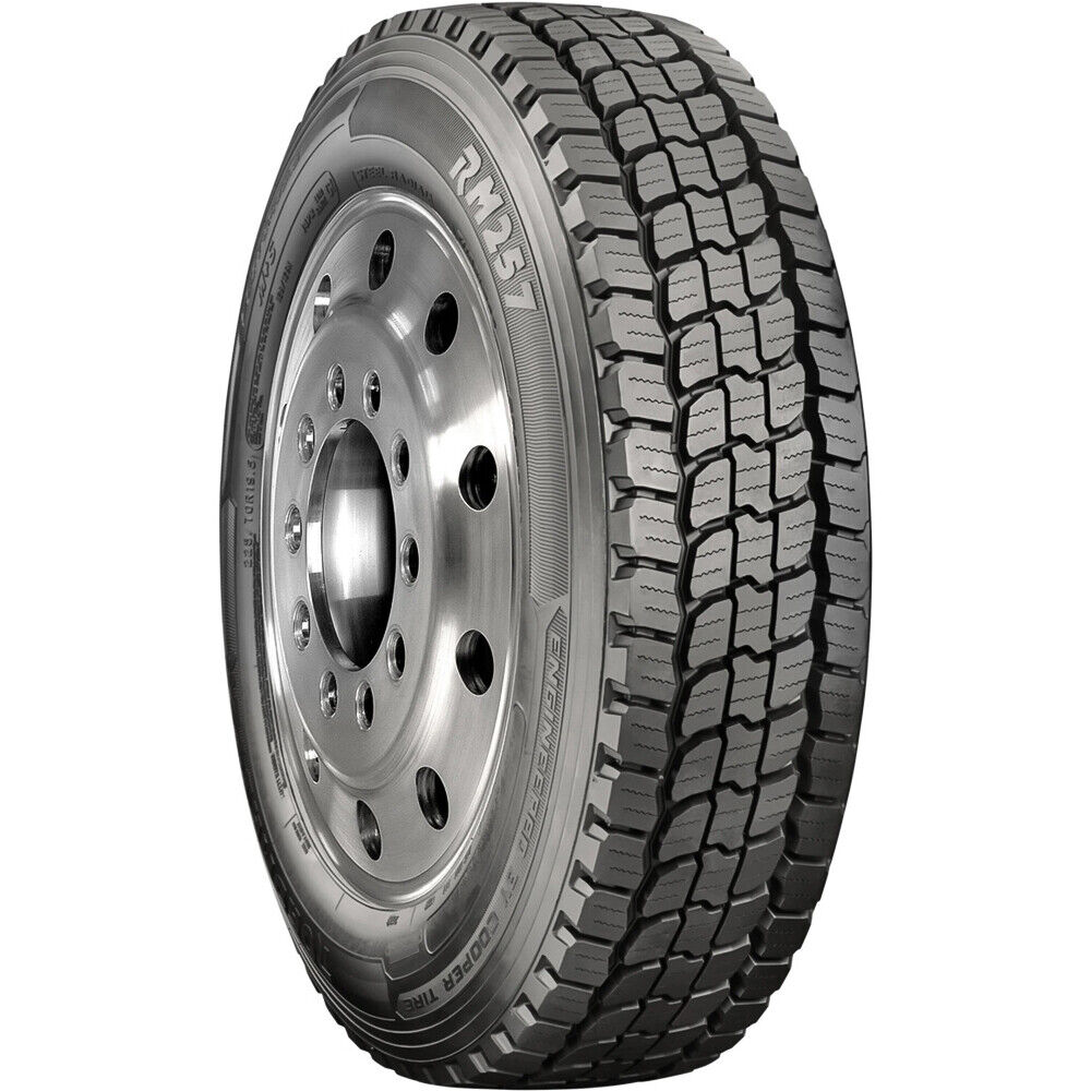 Tire 245/70R19.5 Roadmaster RM257 Drive Commercial Load G 14 Ply