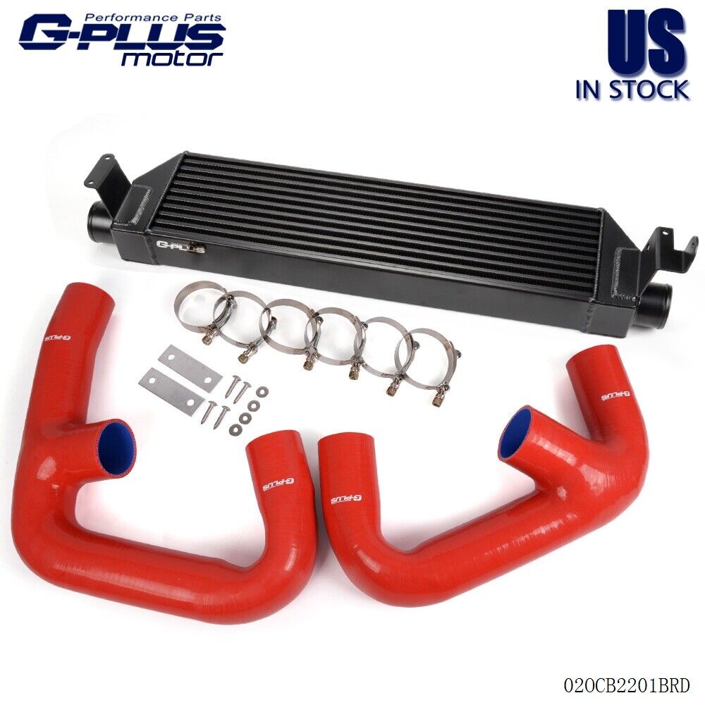 New Fit For Volkswagen Golf R GTI MK7 Twin Core Intercooler + Hose Upgrade Kit
