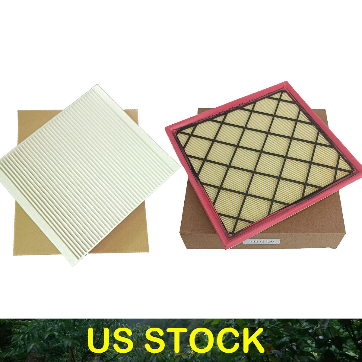 Cabin + Engine Air Filter For Chevy Cruze 11-16 1.8L For Buick Verano 2.0L 13-16