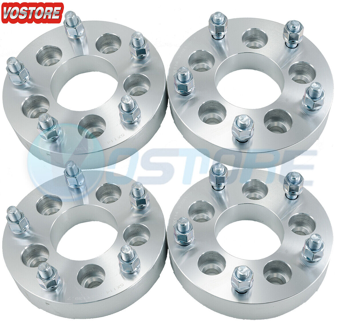 5x4.5 To 5x5.5 Wheel Spacers Adapters 1.25