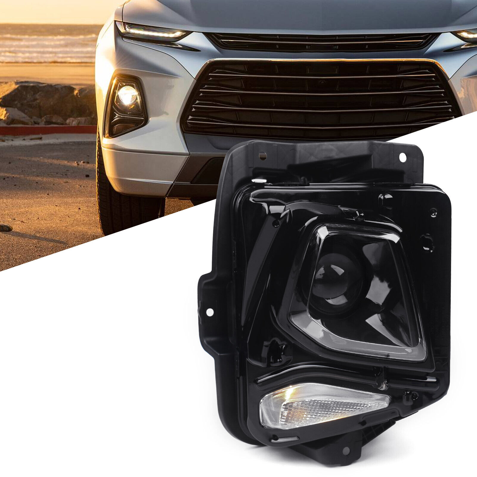 Right HID/Xenon Projector Headlight Fit Chevy Blazer 2019-2021 Headlamp Assembly