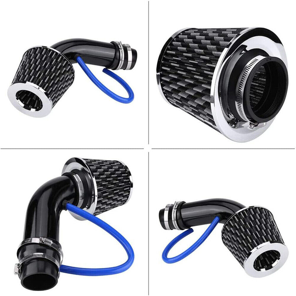 3'' Universal Car Cold Air Intake Filter Alumimum Induction Kit Pipe Hose System