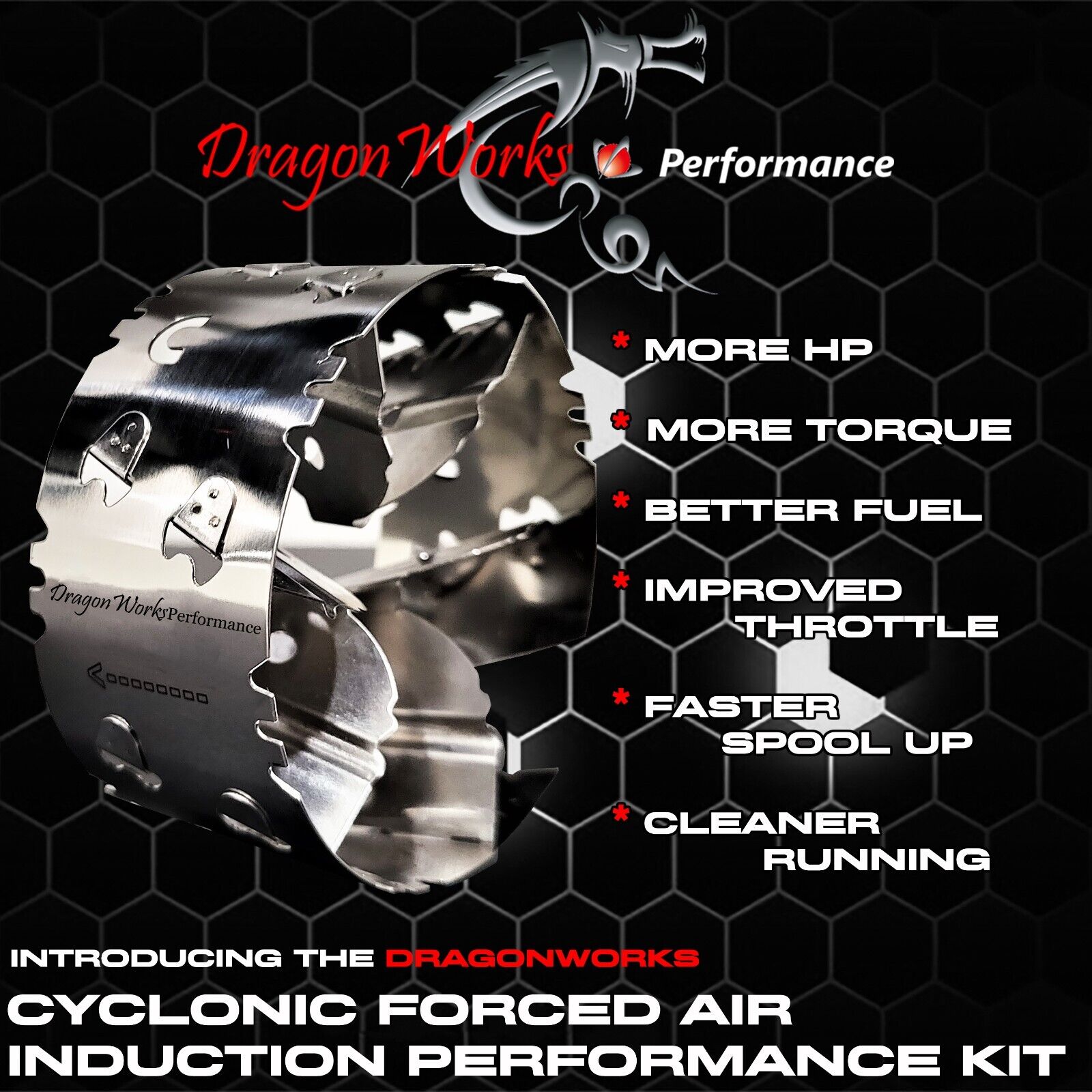 Fits Eagle All Models Performance Intake Fuel Savers Kit 2.25