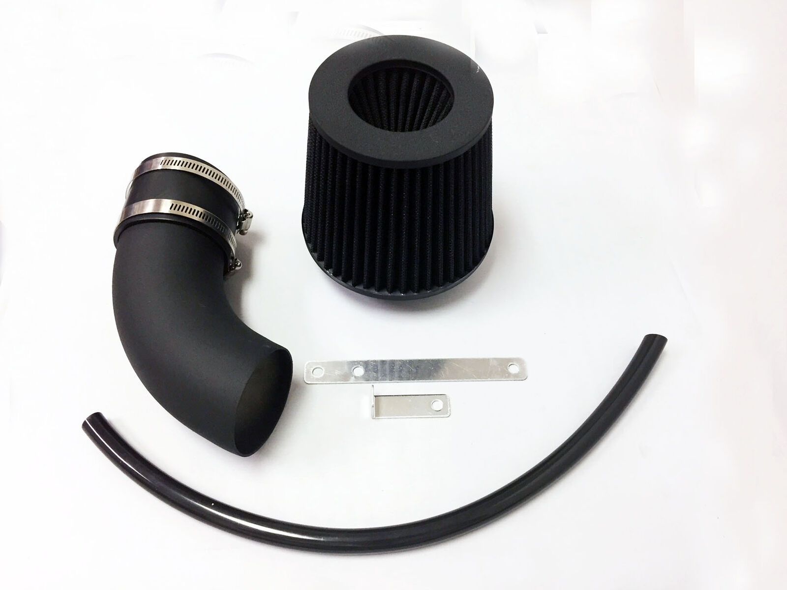 All BLACK COATED Intake kit & Filter For 1998-2005 Chevy Monte Carlo 3.8L V6