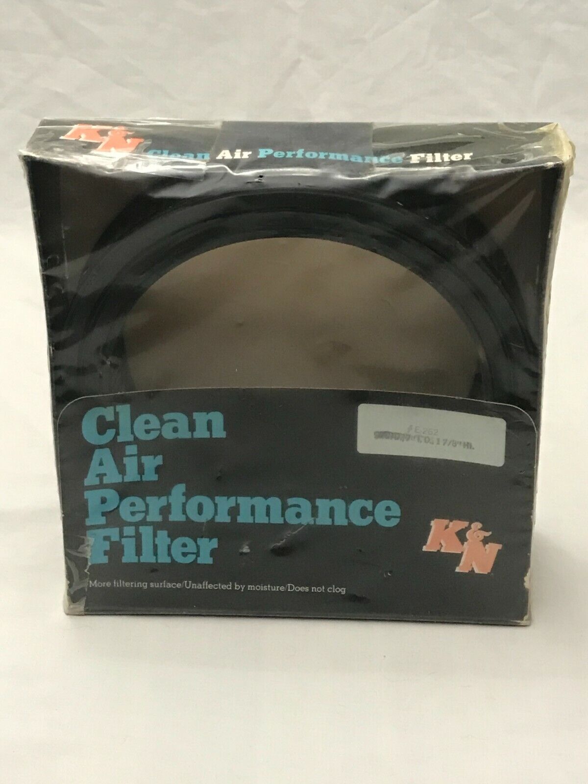 K & N AIR FILTER CLEAN AIR PERFORMANCE FILTER #E-120 N.O.S
