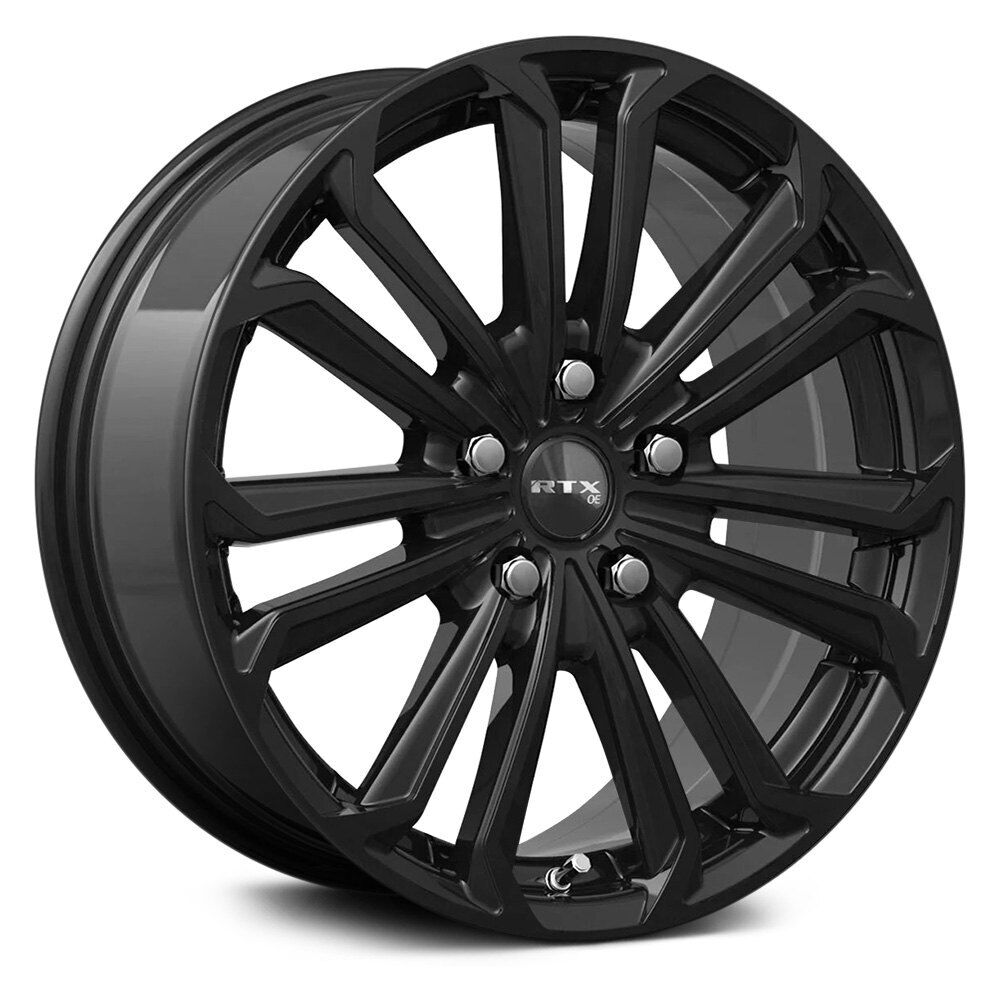 RTX AURA Wheel 16x7 (38, 5x114.3, 60.1) Black Single Rim