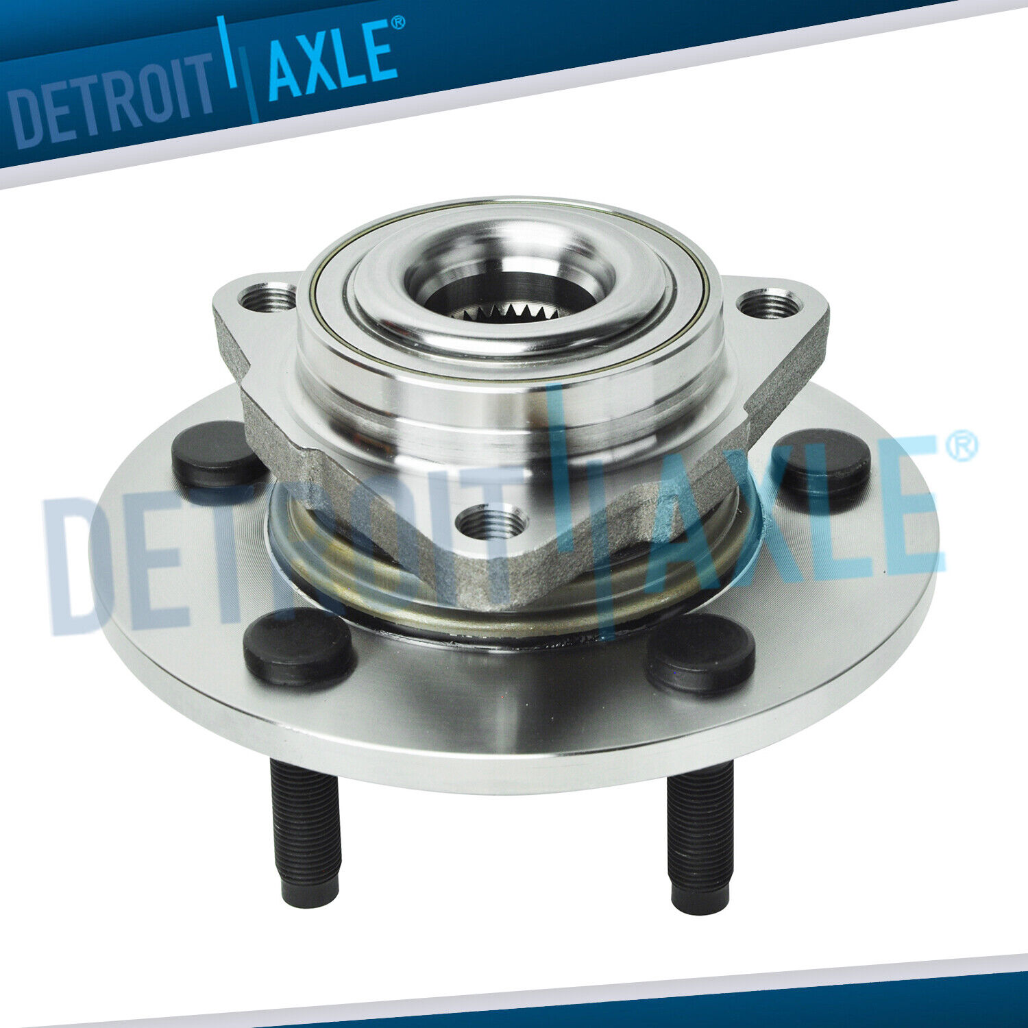 Front Wheel Bearing & Hub for 2002 2003 2004 2005 - 2008 Dodge Ram 1500 Non ABS