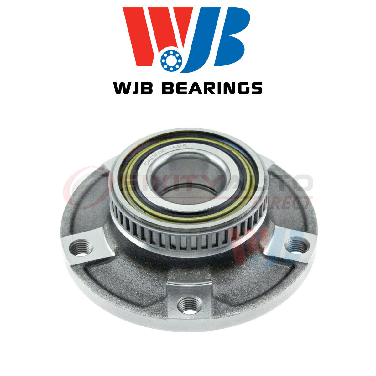 WJB Wheel Bearing & Hub Assembly for 1992-1999 BMW 318is 1.8L 1.9L L4 - Axle at
